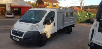 2010 CITROEN RELAY 35 HDI 120 LWB WHITE CHASSIS CAB *NO VAT*