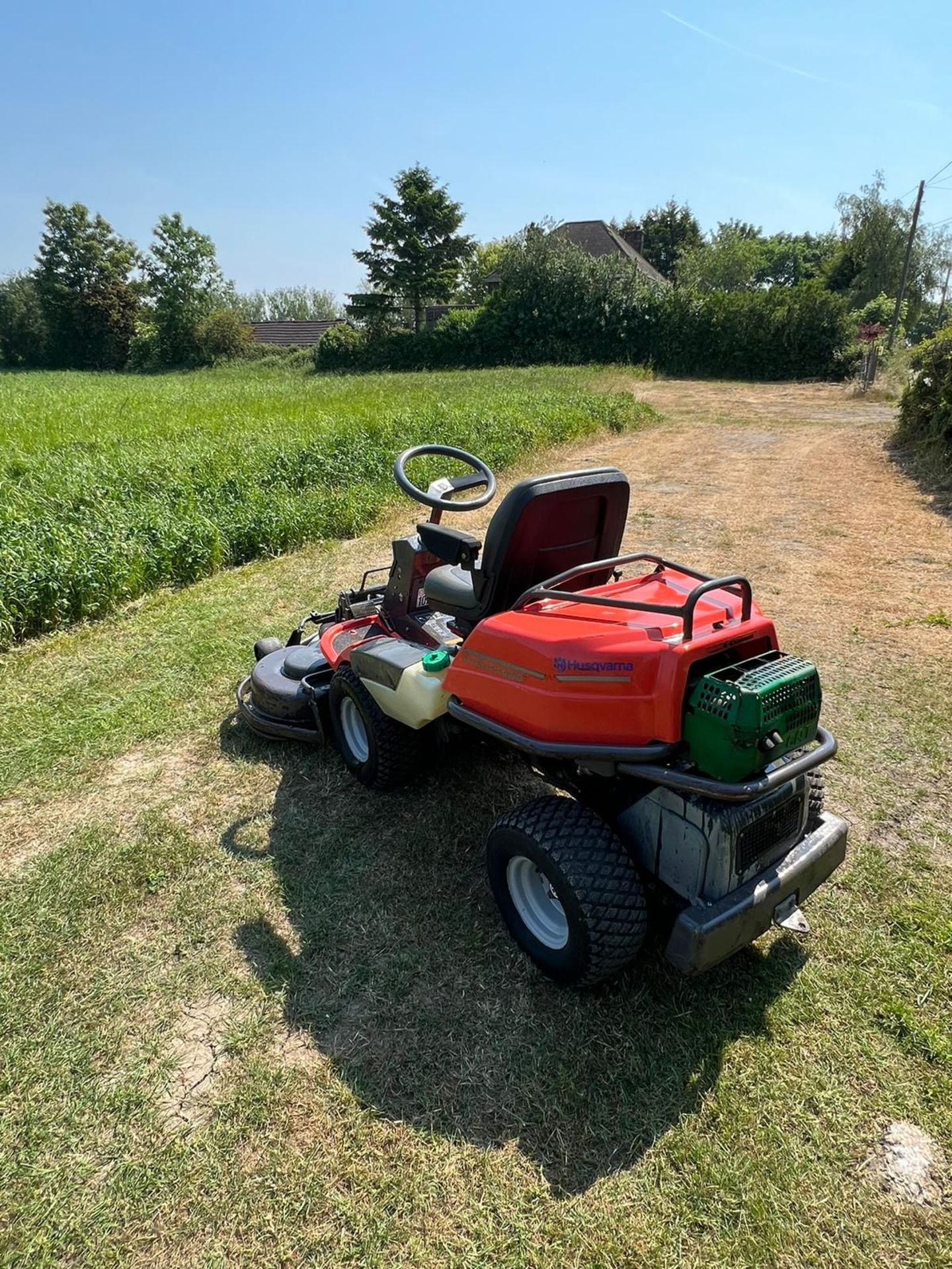 husqvarna rider proflex 21 awd Ride on lawn mower *NO VAT* - Image 7 of 8