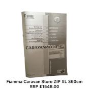 Fiamma Caravan Store ZIP XL 360cm Royal Grey Brand New *NO VAT*