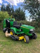 JOHN DEERE X595 4x4 RIDE ON LAWN MOWER WITH COLLECTOR *PLUS VAT*