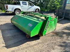 SUTON HD57 3 POINT LINKAGE SWEEPER COLLECTOR *PLUS VAT*