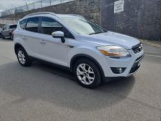 2012/12 REG FORD KUGA ZETEC TDCI 140 2.0 DIESEL WHITE MANUAL *NO VAT*