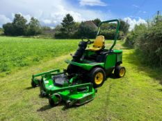 JOHN DEERE 1545 4WD OUTFRONT RIDE ON MOWER *PLUS VAT*