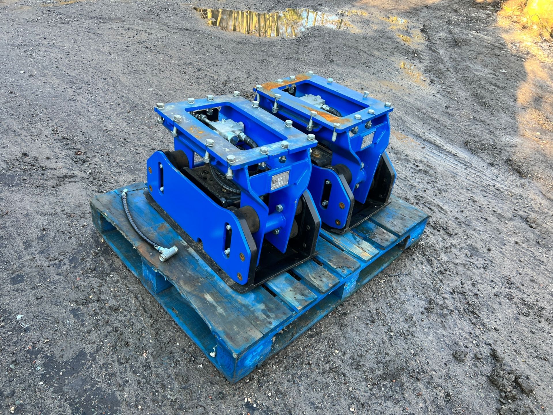 Unused Augertorque V25 Hydraulic Compaction Plate *PLUS VAT* - Image 9 of 12