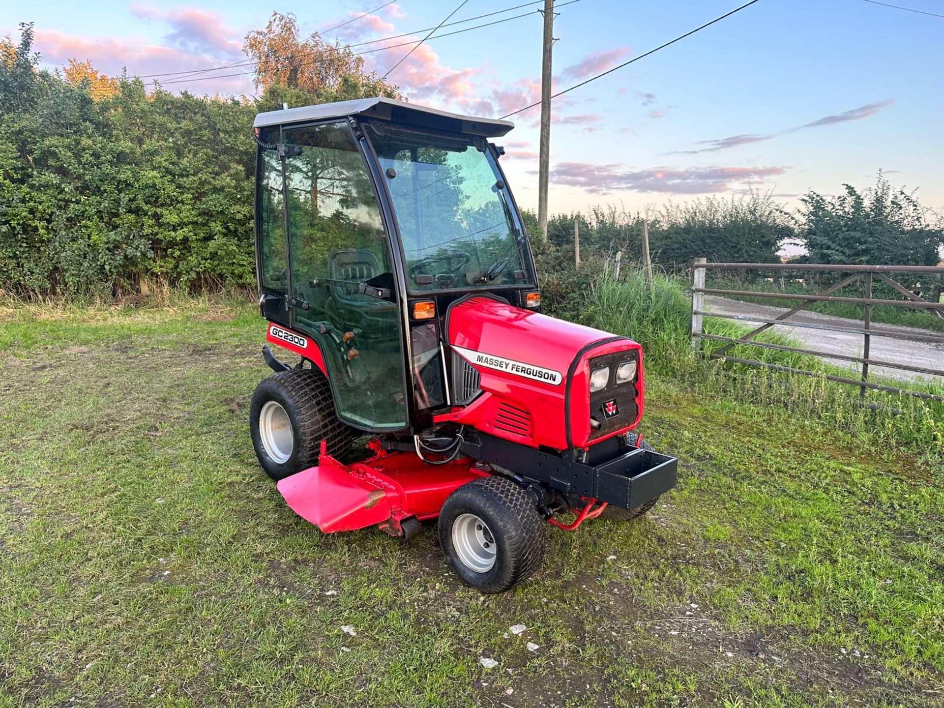 2009 MASSEY FERGUSON GC2300 23HP 4WD COMPACT TRACTOR *PLUS VAT* - Bild 2 aus 22