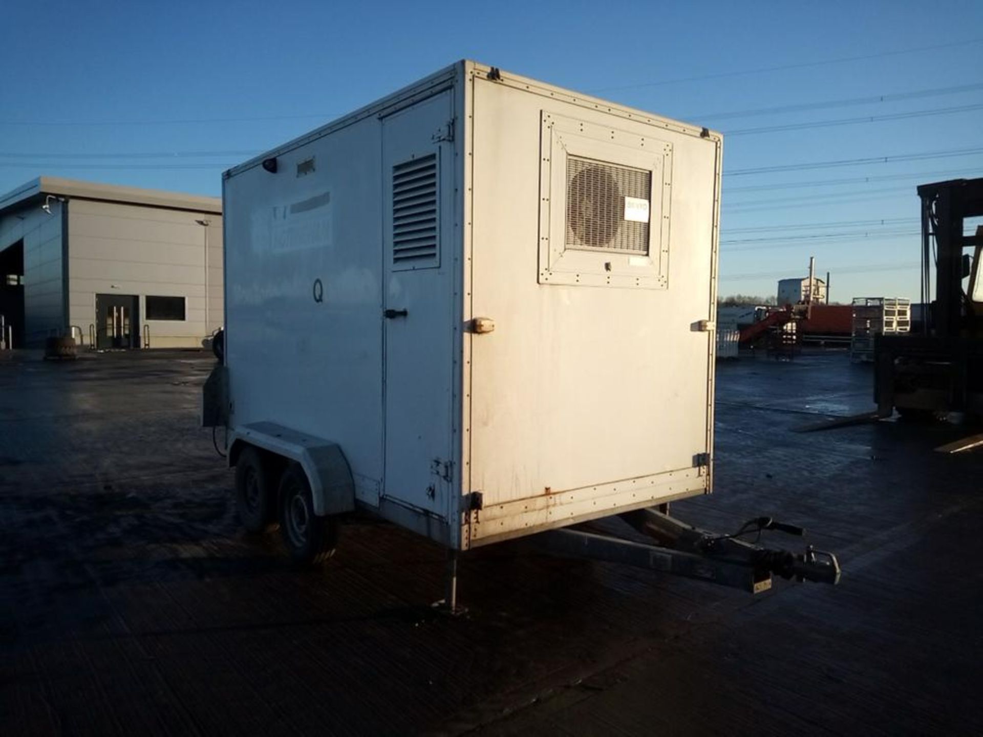 BANBURY TRAILERS 2 TON TWIN AXLE BOX TRAILER, SIDE AND REAR DOOR *PLUS VAT* - Image 7 of 7