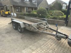 INDESPENSION AD2000 2.7 TON TWIN AXLE PLANT TRAILER *PLUS VAT*