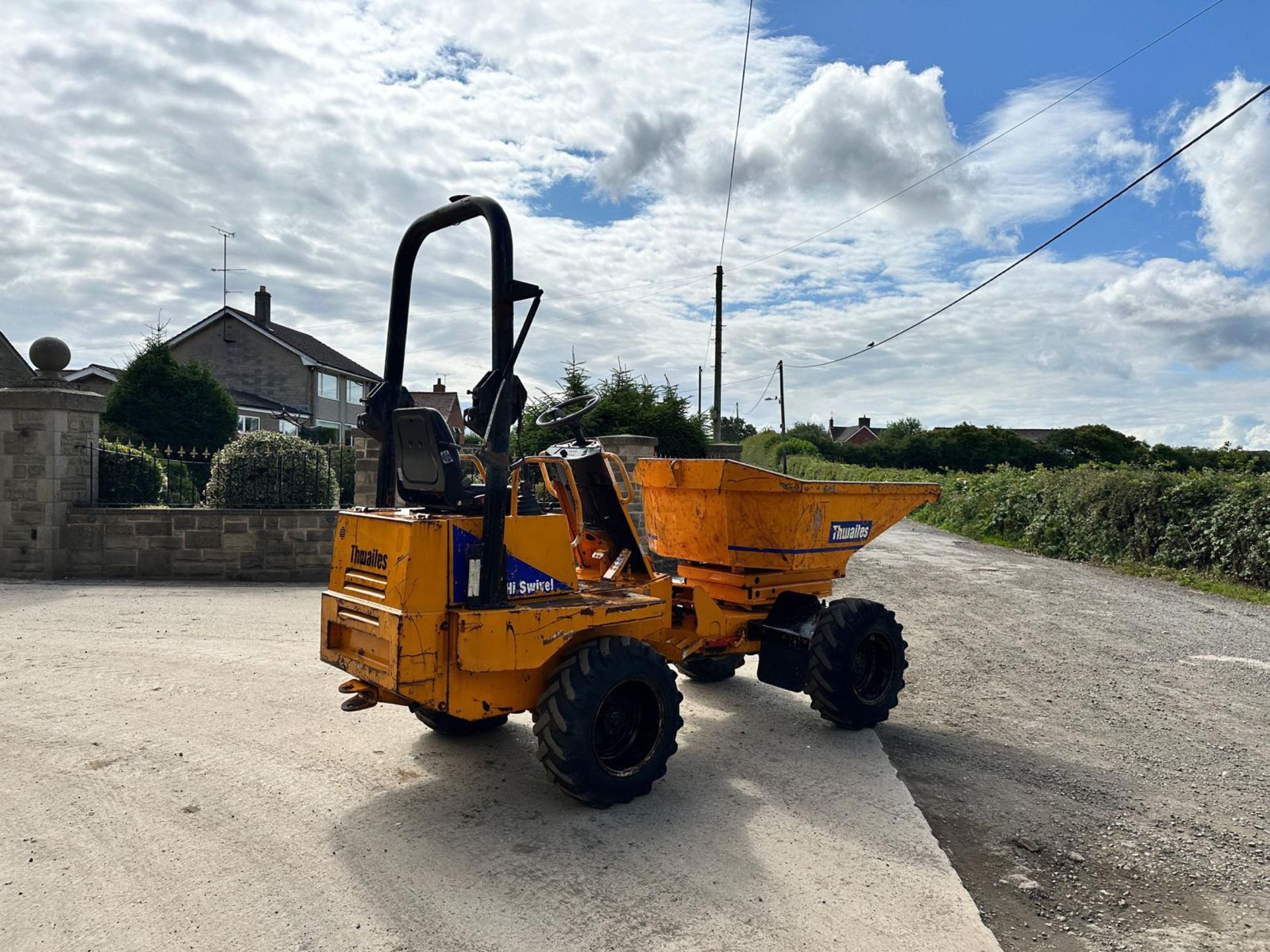 THWAITES HIGH TIP SWIVEL SKIP 1.5 TON DUMPER *PLUS VAT* - Bild 4 aus 16