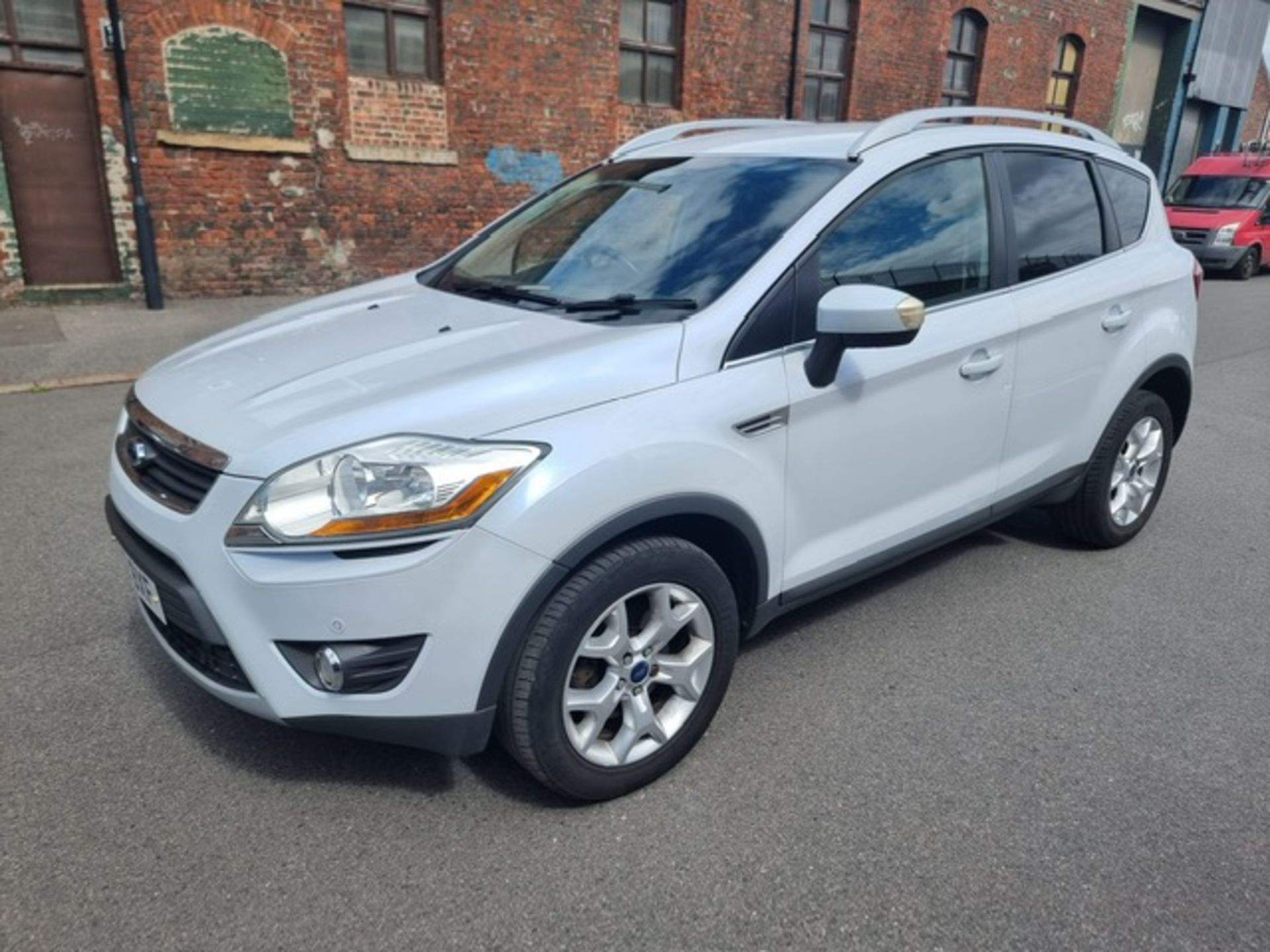 2012/12 REG FORD KUGA ZETEC TDCI 140 2.0 DIESEL WHITE MANUAL *NO VAT* - Bild 3 aus 9