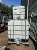 1 x GRADE A IBC- MORE AVAILABLE, YOU ARE ONLY BIDDING FOR ONE, ENQUIRE IF YOU WOULD LIKE MORE
