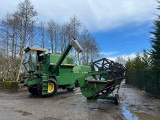 JOHN DEERE 975 COMBINE HARVESTER ROAD REGISTERED WITH HEAD AND DOLLY *PLUS VAT*