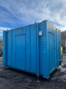 CONTAINER TOILET BLOCK WITH PRIVATE TOILET ON THE SIDE! *PLUS VAT*