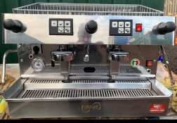 Commercial stainless steel Classica expresso coffee machine made in Italy NO VAT
