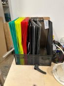 BLACK MESH OFFICE FILE STAND #443
