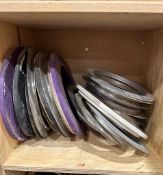 Contents of shelf #141 Portholes and round frames