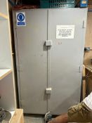 Very strong steel secure tool cupboard