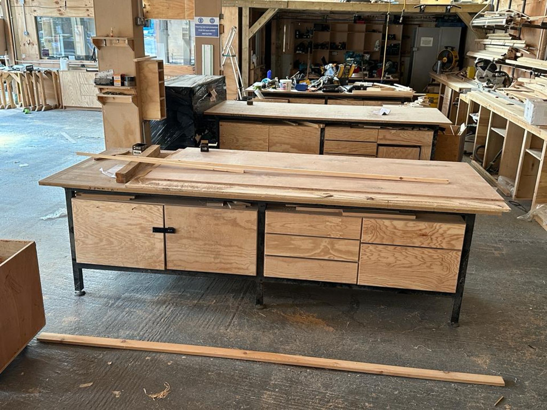 Woodworking Bench #2 - Image 2 of 2