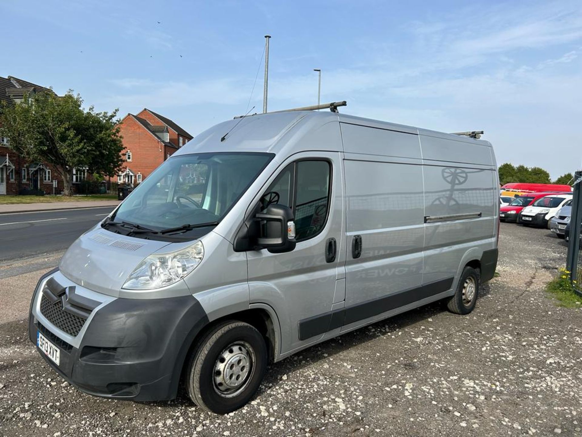 2013 CITROEN RELAY 35 L3H2 ENTERPRISE HDI SILVER PANEL VAN *NO VAT* - Image 3 of 14