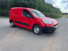 2012 PEUGEOT PARTNER 625 S L1 HDI RED PANEL VAN *PLUS VAT*