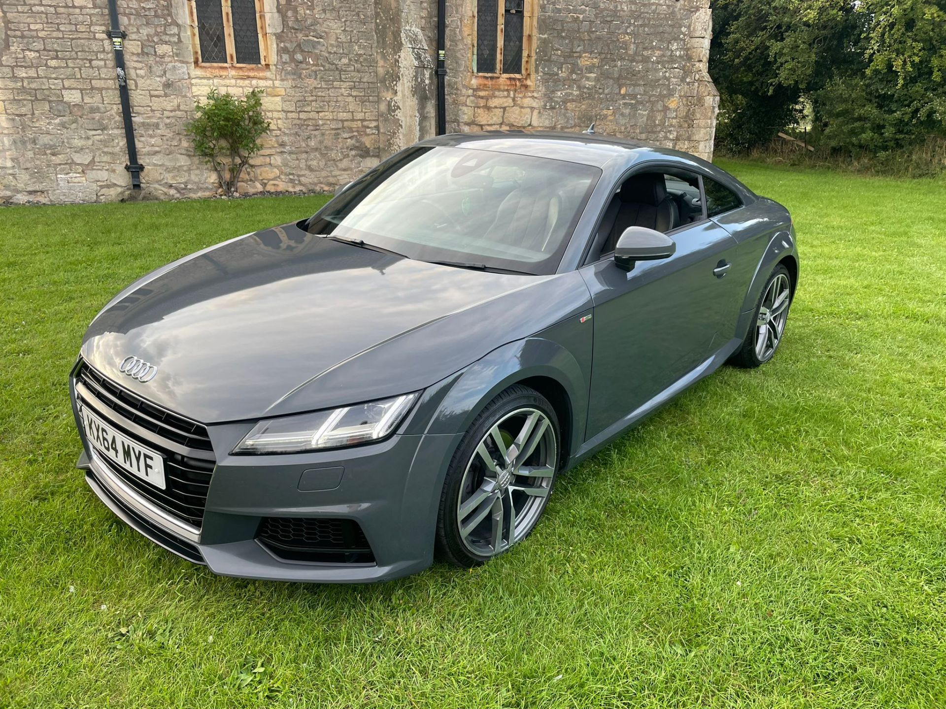 2015 AUDI TT S LINE TDI ULTRA GREY COUPE *NO VAT* - Image 3 of 12