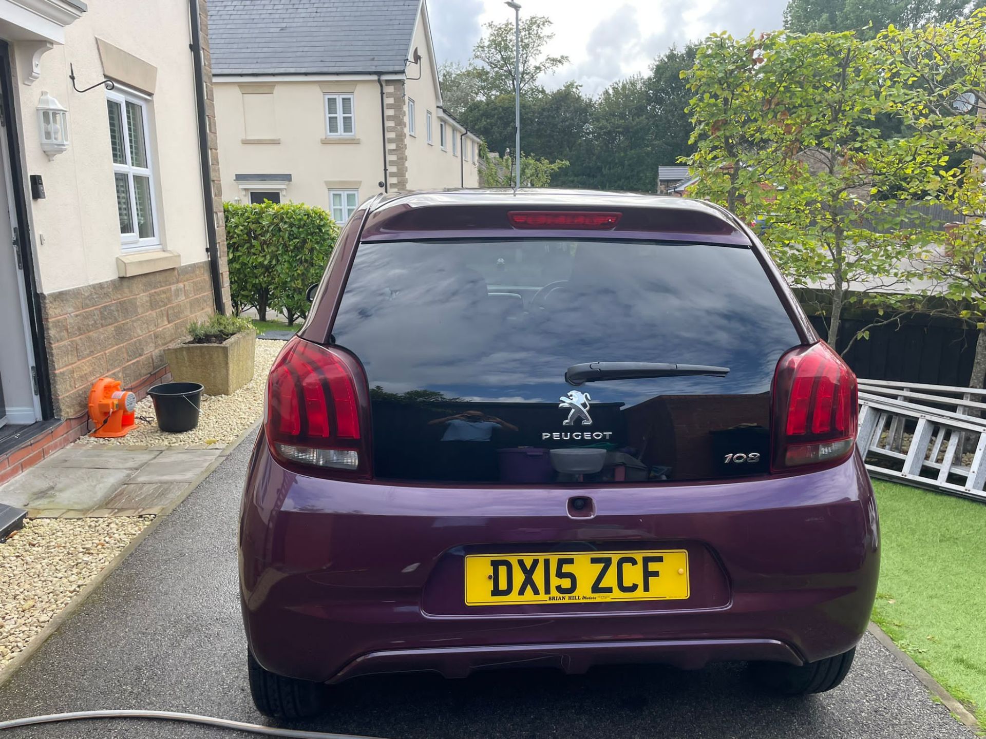 2015 PEUGEOT 108 ALLURE PURPLE HATCHBACK *NO VAT* - Image 7 of 12