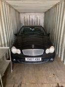 Contents of shipping container Mercedes Benz C220 CDI, furniture & Tools (NO VAT)