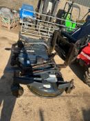 ISEKI 62 inch mower deck, IÍm working order, Comes with pto, And deck hangers *PLUS VAT*