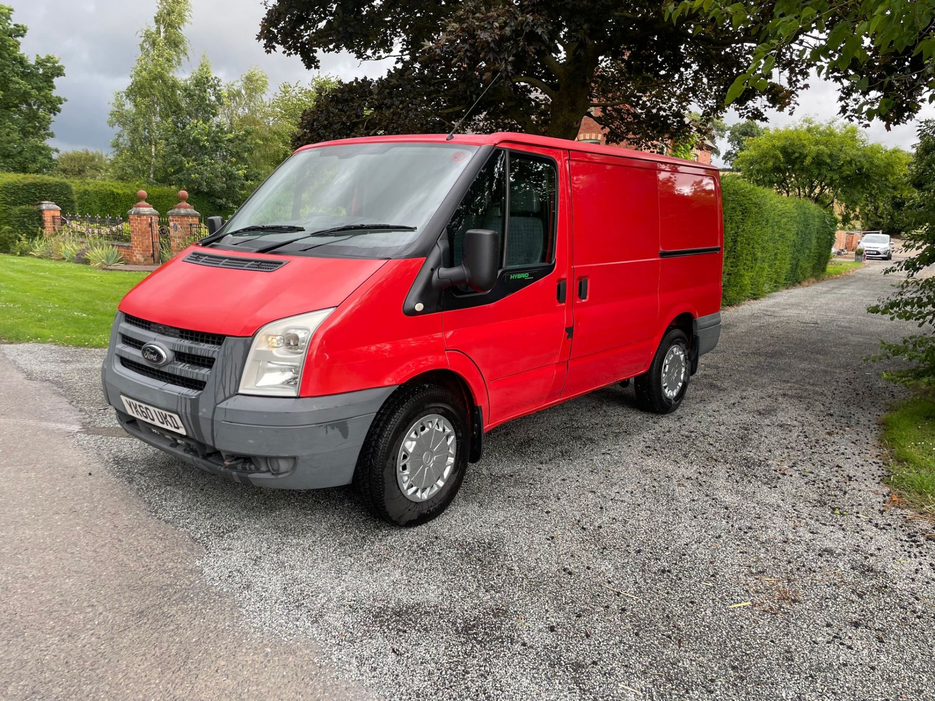 2010 FORD TRANSIT 115 T330S RWD RED PANEL VAN *PLUS VAT*