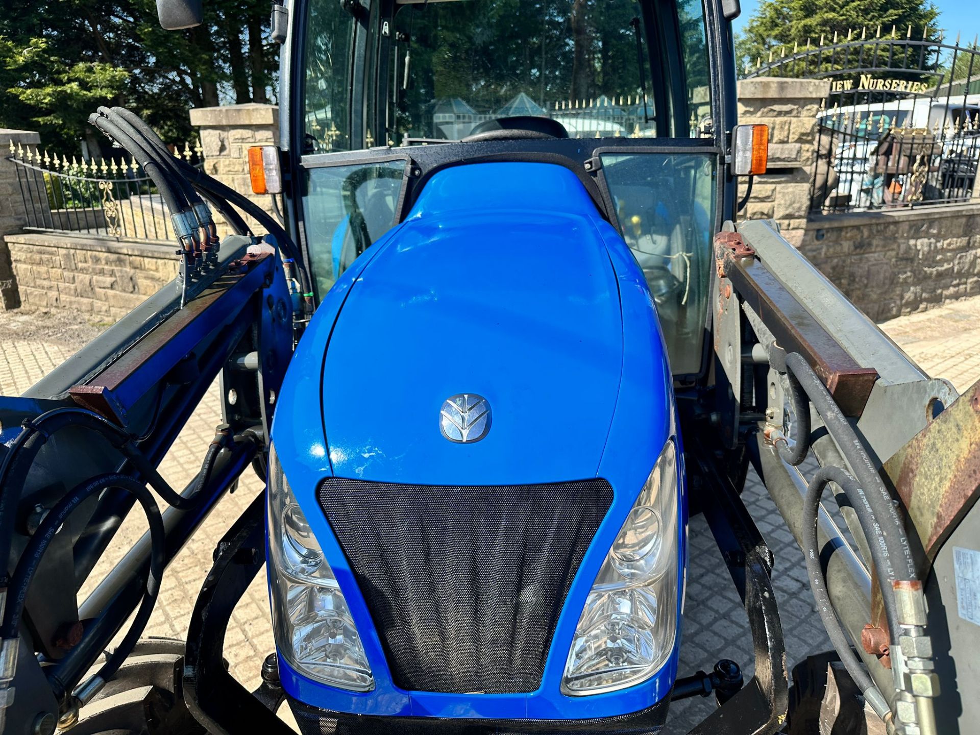 2006/55 NEW HOLLAND TC40D 40HP 4WD COMPACT TRACTOR WITH FRONT LOADER, BALE SPIKE *PLUS VAT* - Image 11 of 24