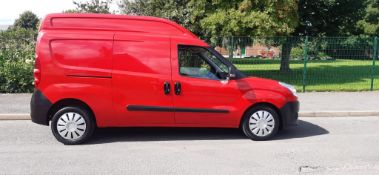 2013 FIAT DOBLO 16V XL MULTIJET LWB RED PANEL VAN *NO VAT*