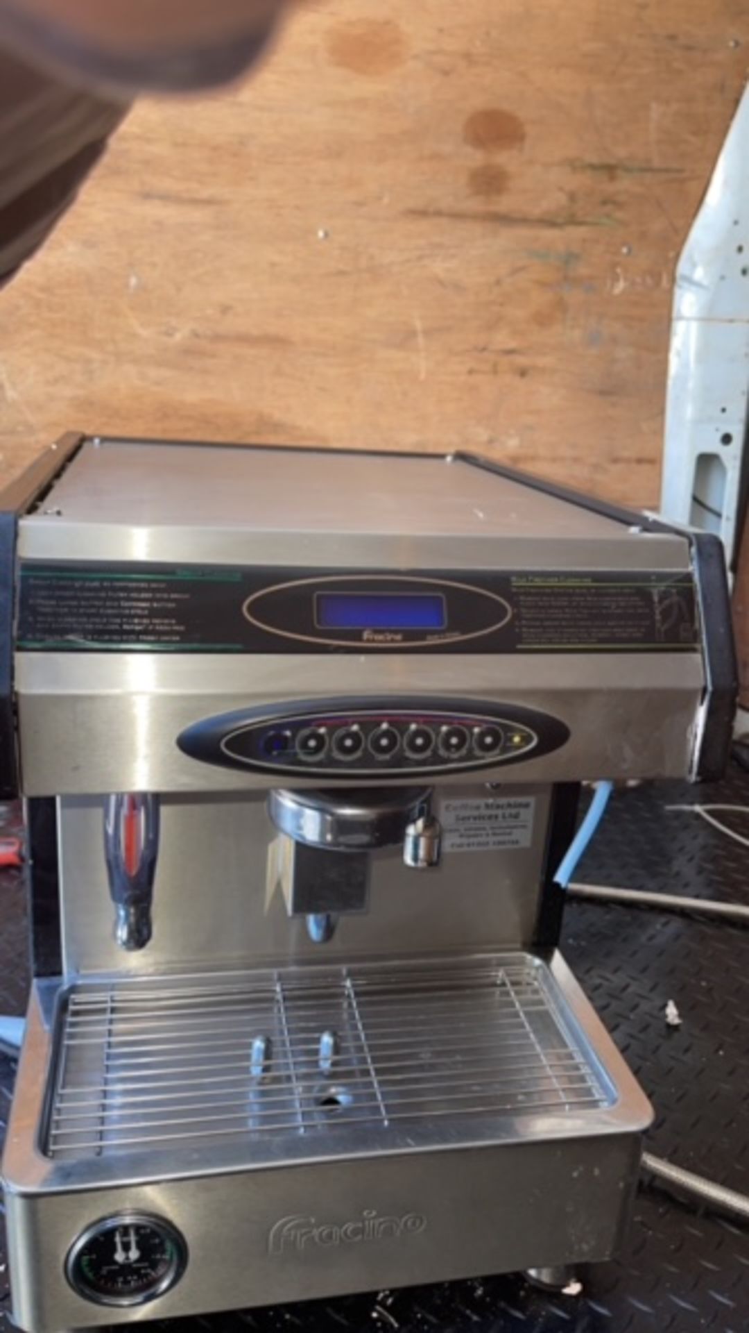 Fracino 1 Group Coffee Machine *NO VAT*
