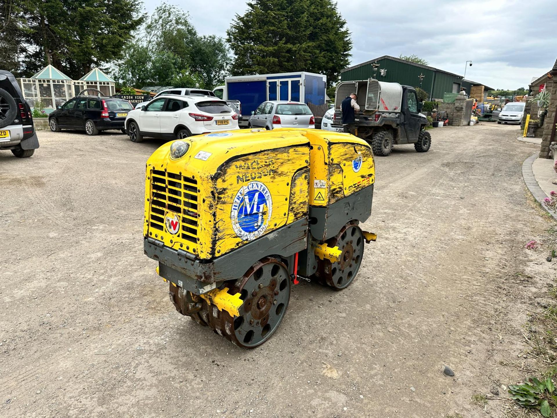 2015 WACKER NEUSON RTSC3 REMOTE CONTROLLED TRENCH ROLLER *PLUS VAT* - Image 2 of 14