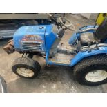 ISEKI 321 COMPACT TRACTOR BLUE, 3 CYLINDER DIESEL, NEW OIL AND FILTERS, NEW BATTERY *NO VAT*