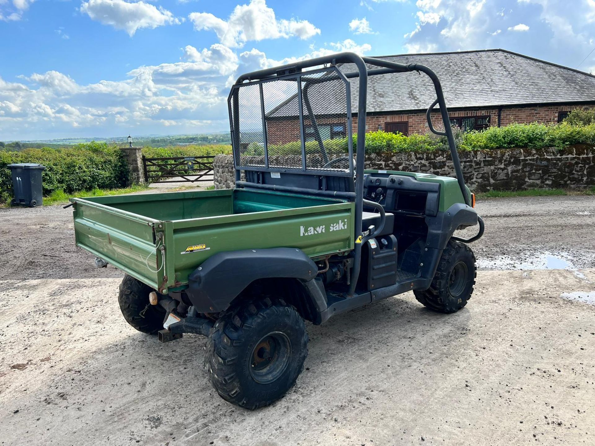 2013 Kawasaki 4010 4WD Mule, Showing A Low 2004 Hours, Manual Tipper Body, runs and drives *PLUS VAT - Image 5 of 13