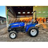 UNUSED SOLIS 20 20hp 4WD COMPACT TRACTOR, SHOWING A LOW AND GENUINE 3 HOURS *PLUS VAT*