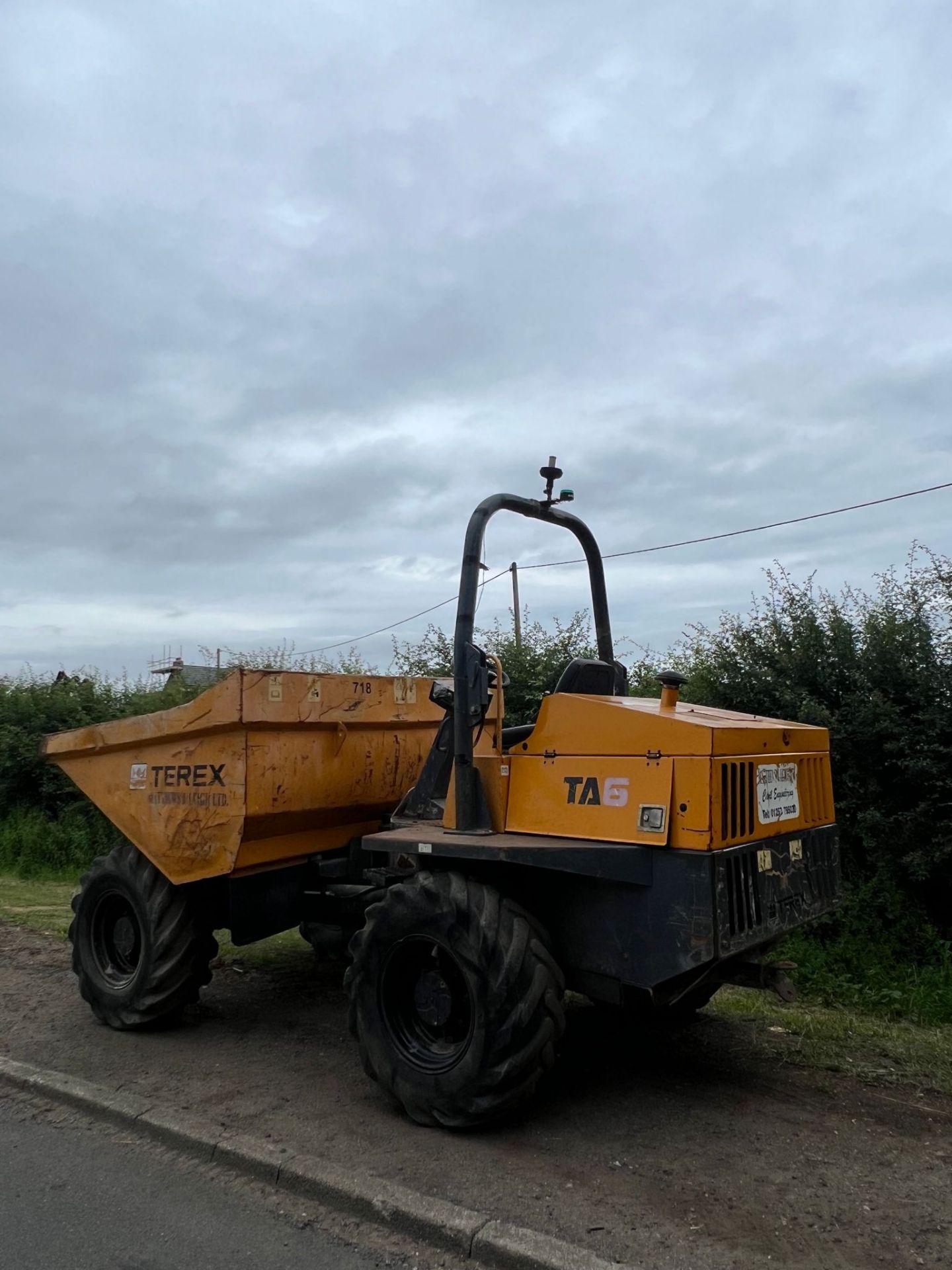 2014 Terex TA6 6 Ton 4WD Dumper *PLUS VAT* - Image 8 of 12