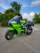 2001 KAWASAKI ZX600-J2 "NINJA" GREEN MOTORCYCLE *NO VAT*