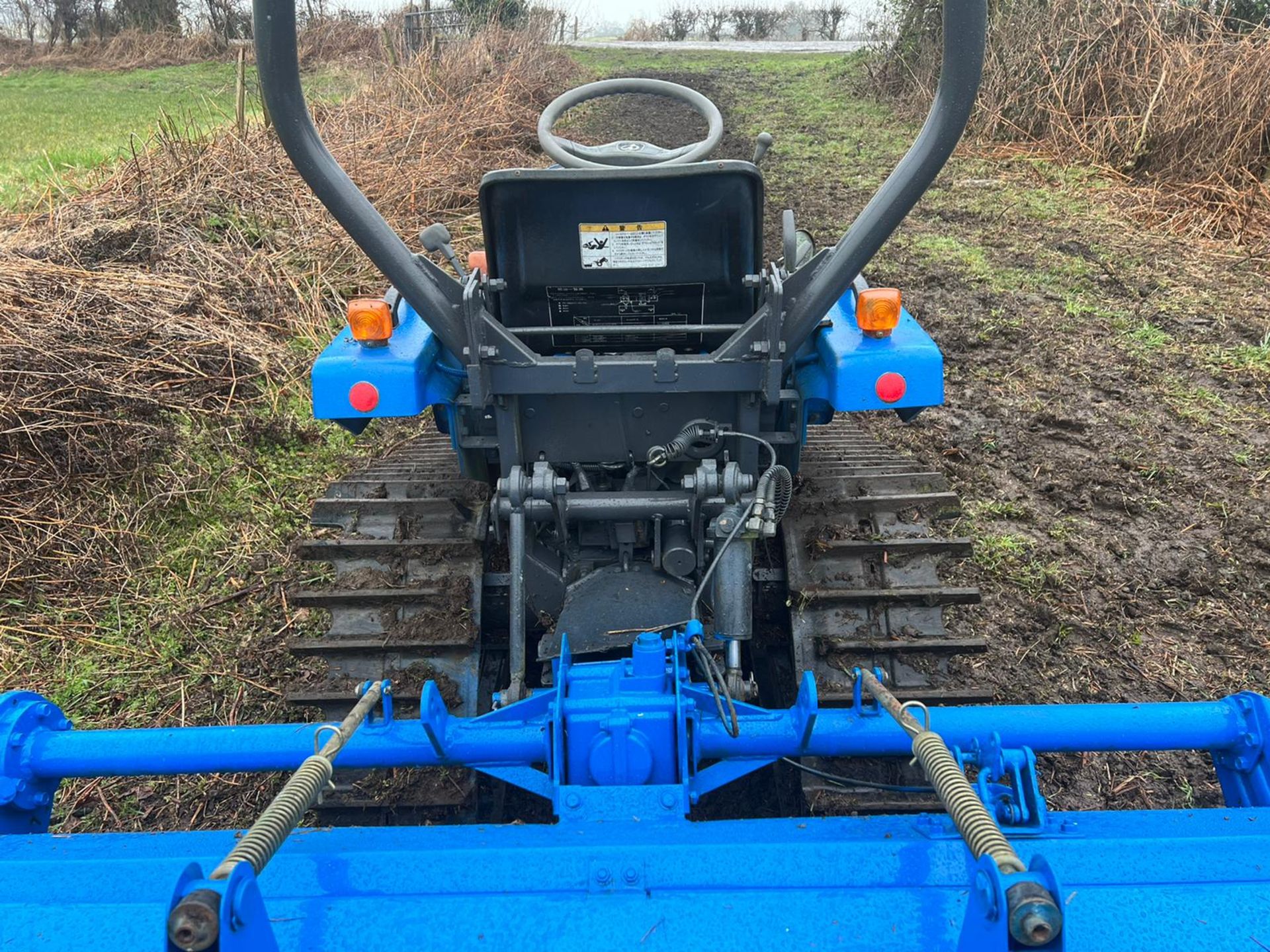 ISEKI PICCORO TPC 15 TRACTOR WITH ROTAVATOR, ONLY 574 HOURS *PLUS VAT* - Image 7 of 11