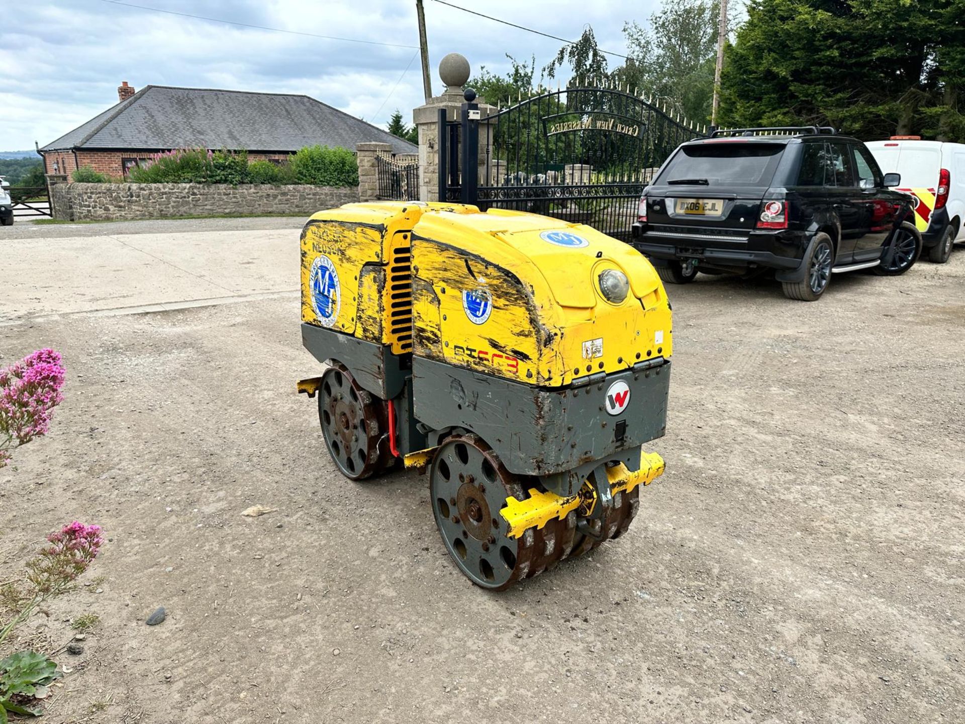 2015 WACKER NEUSON RTSC3 REMOTE CONTROLLED TRENCH ROLLER *PLUS VAT* - Image 3 of 14