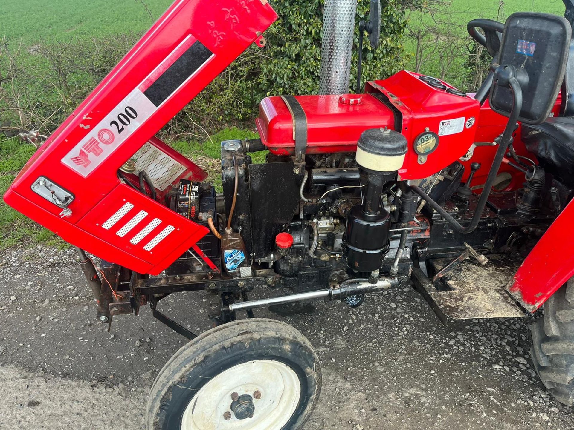 2009 YTO 200 COMPACT TRACTOR ROAD REGISTERED *PLUS VAT* - Image 10 of 10