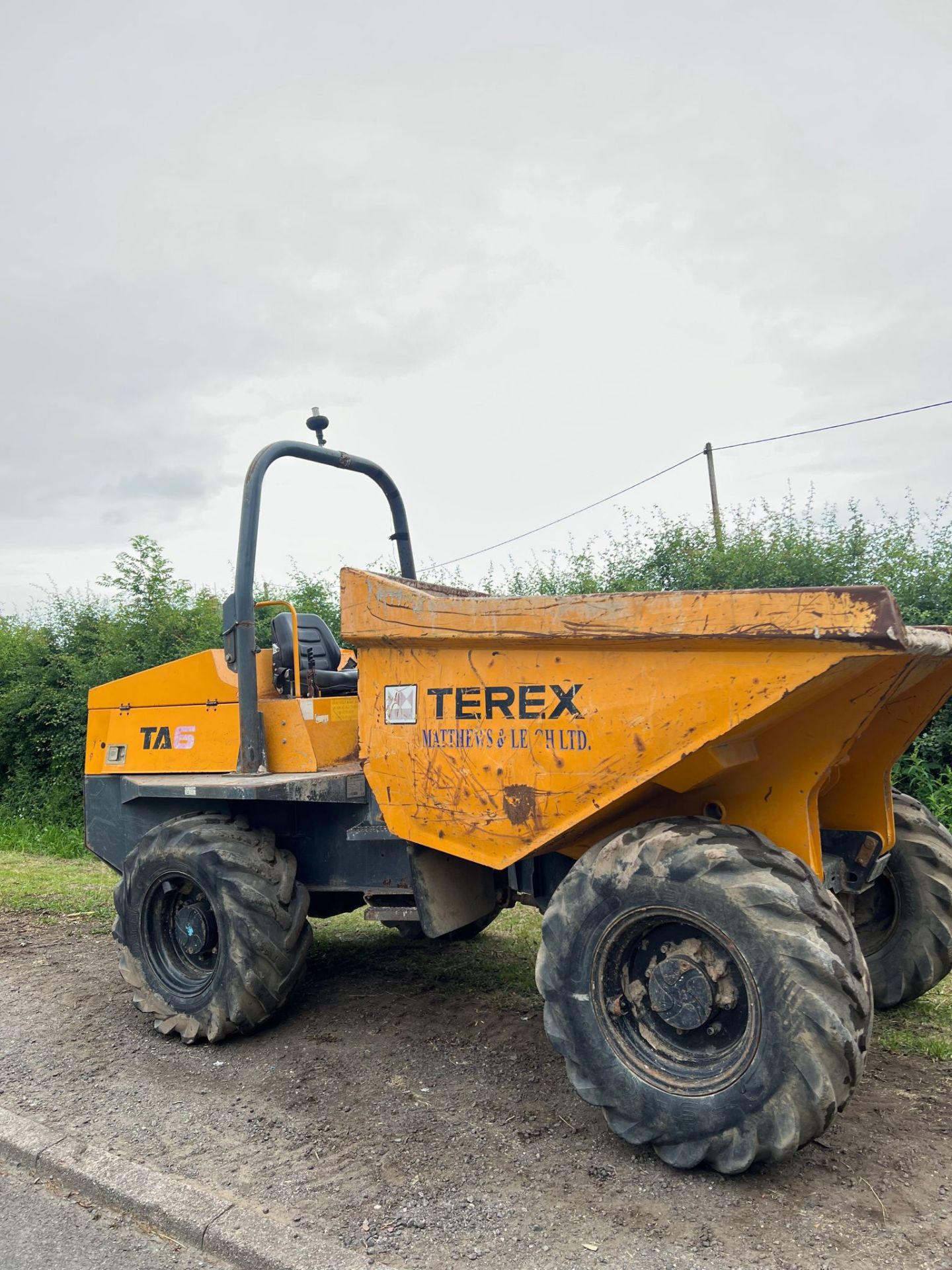 2014 Terex TA6 6 Ton 4WD Dumper *PLUS VAT*