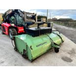 DATUM DIRT MASTER DMX240 2.4 METRE HYDRAULIC SWEEPER COLLECTOR WITH WATER TANK *PLUS VAT*