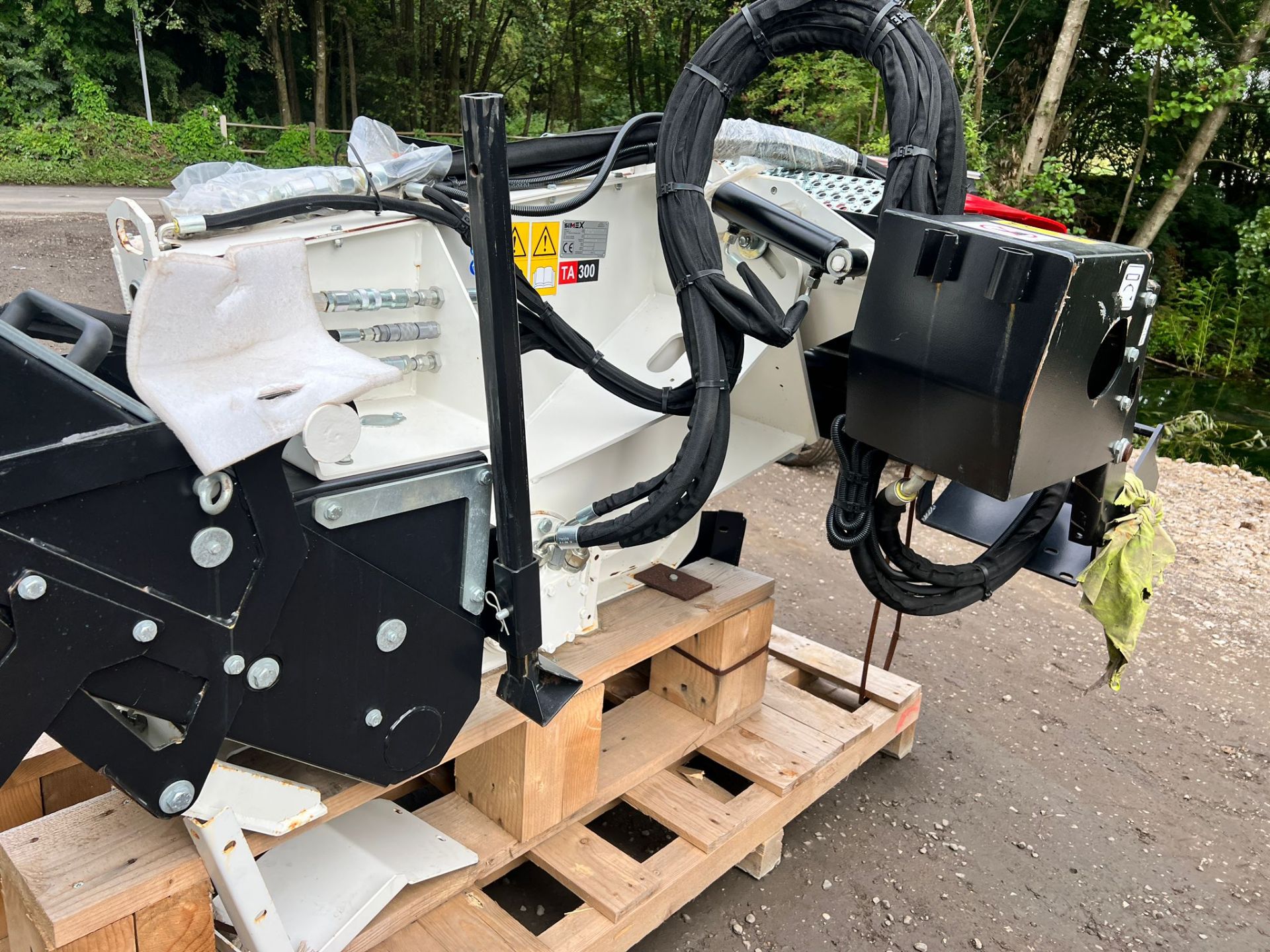 New And Unused Simex TA300 Wheel Saw Concrete Trencher With Conveyor *PLUS VAT* - Image 13 of 18