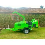GREENMECH WOODCHIPPER, YEAR 2015, 190MM CHIPPING CAPACITY, ARBORIST 190, ONLY 275 HOURS *PLUS VAT*