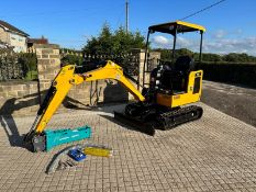 2020 JCB 16C-1 MINI EXCAVATOR WITH NEW/UNUSED SUNWARD SC200 ROCK BREAKER *PLUS VAT*