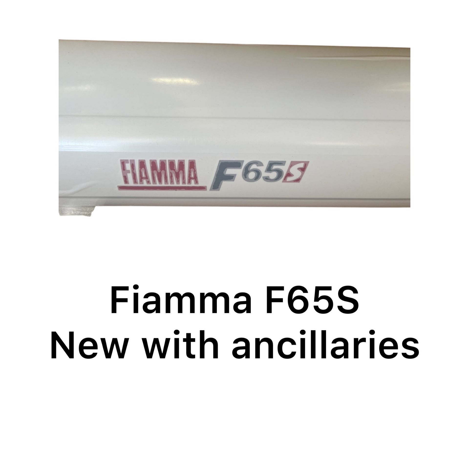 Fiamma F65S white cassette canvas colour deluxe grey *NO VAT* - Image 2 of 4