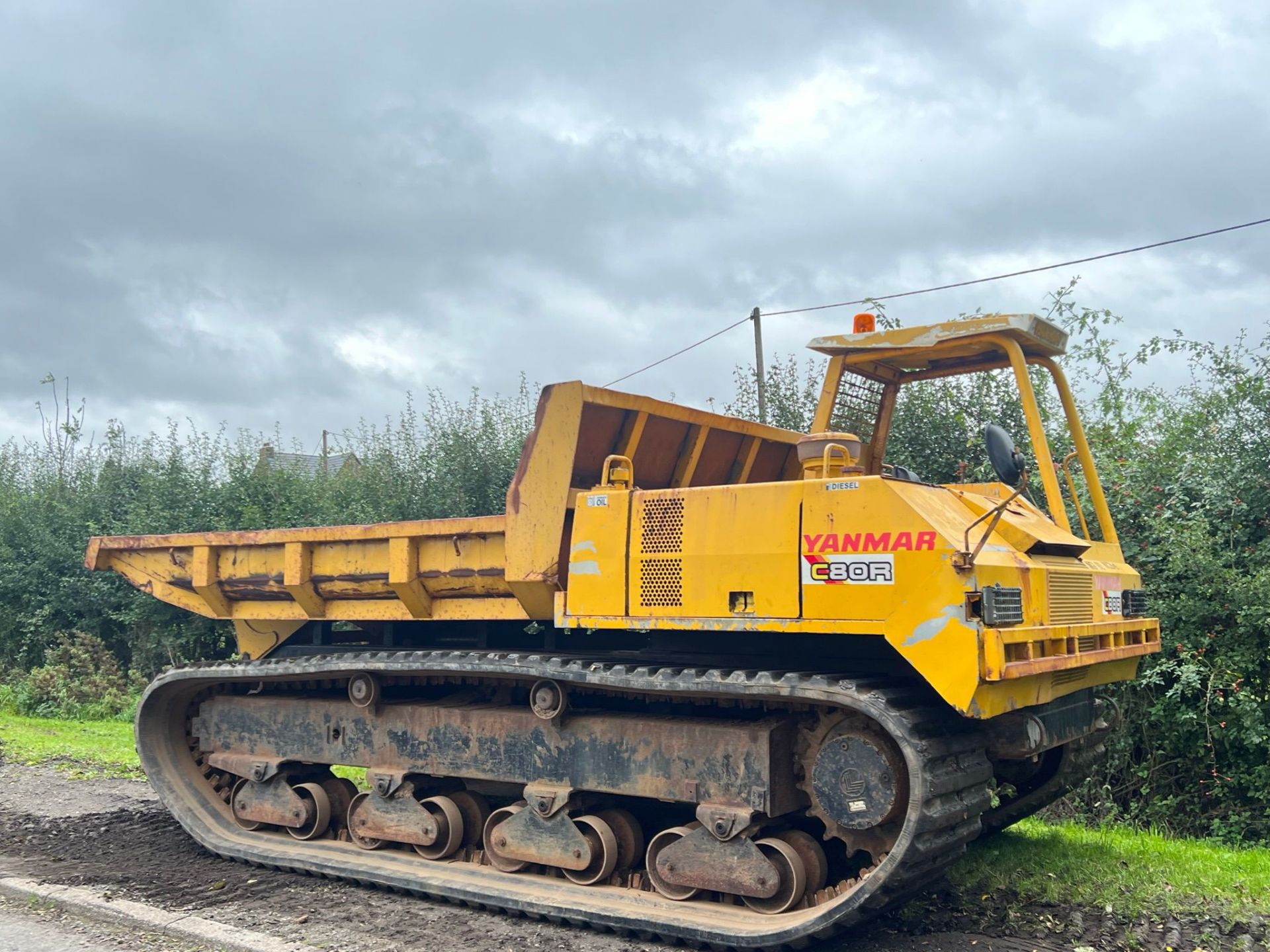 YANMAR C80R 8 TON RUBBER TRACKED DUMPER *PLUS VAT* - Image 6 of 16