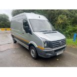 2014/64 REG VOLKSWAGEN CRAFTER CR35 TDI 2.0 DIESEL MANUAL PANEL VAN, SHOWING 2 FORMER KEEPERS