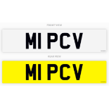 PRIVATE REGISTRATION "M1 PCV" NO VAT