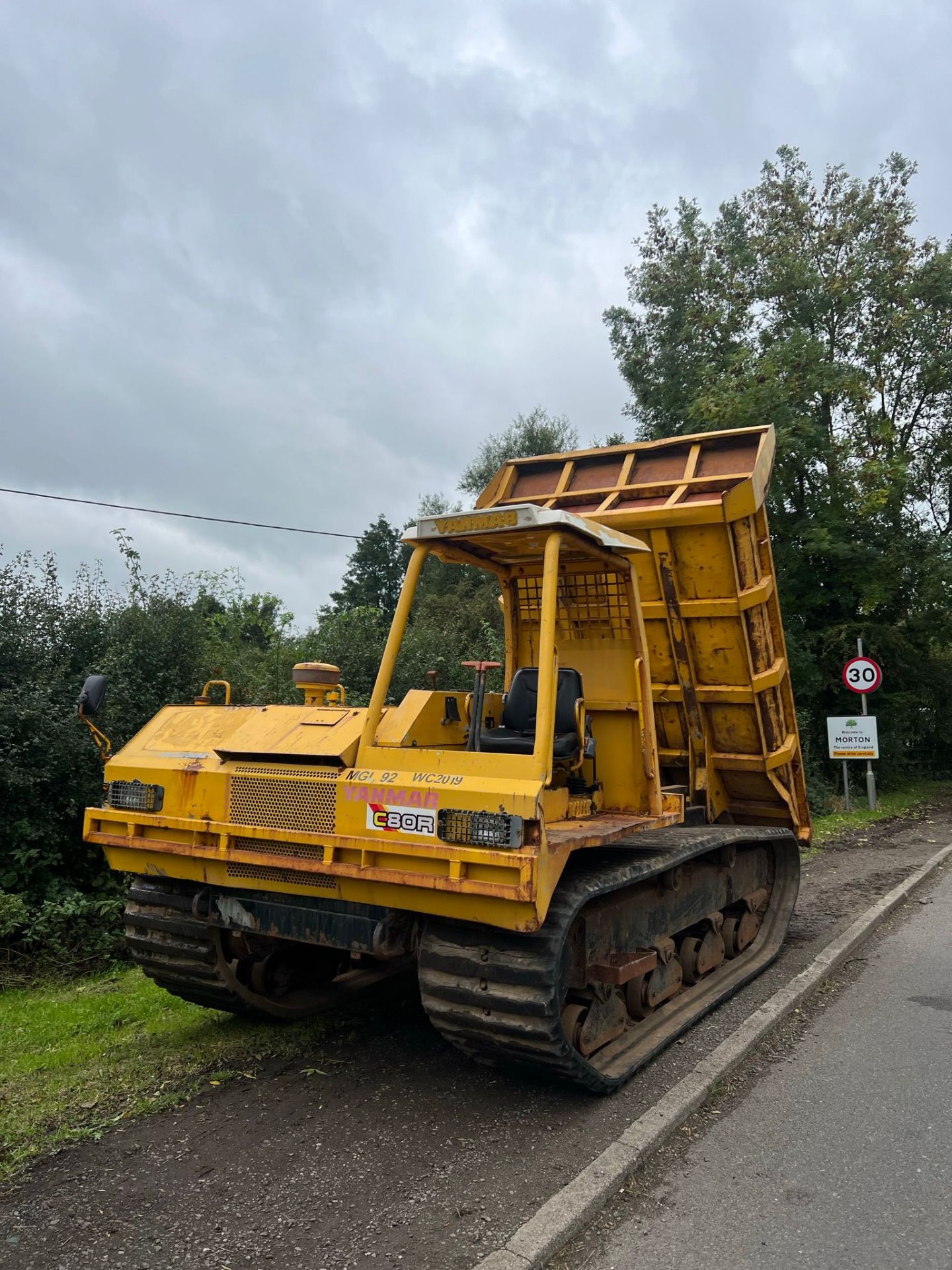 YANMAR C80R 8 TON RUBBER TRACKED DUMPER *PLUS VAT* - Image 3 of 16